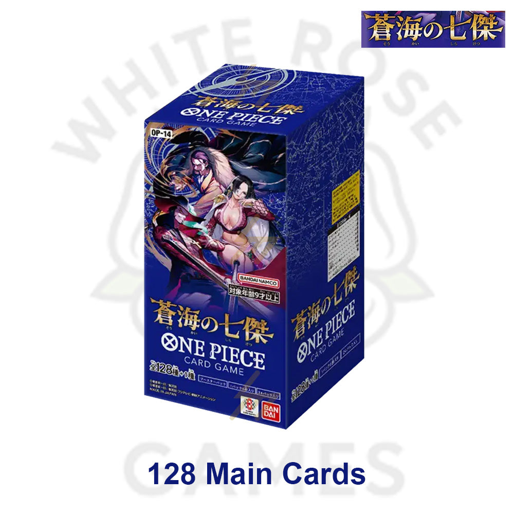 The Azure Sea’s Seven - OP14 - Japanese Booster Box - One Piece TCG