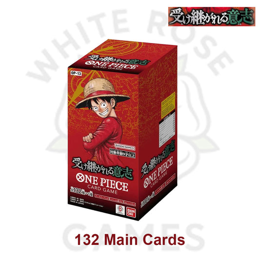 Carrying On His Will - OP-13 - Japanese Booster Box - One Piece TCG